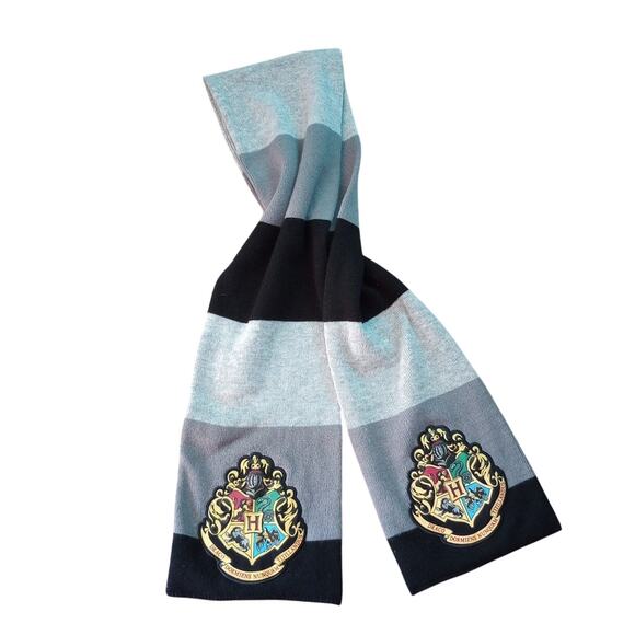 Harry Potter Bioworld Knitted Scarf EUC 62" Long 9" Wide - Picture 1 of 3